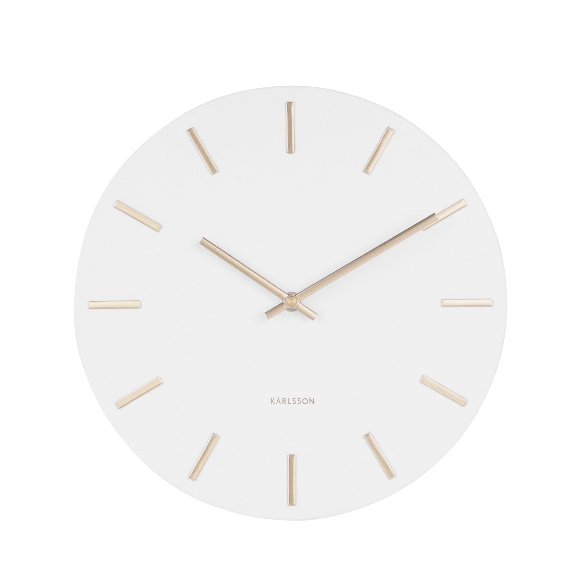 Charm vægur Ø30 cm white